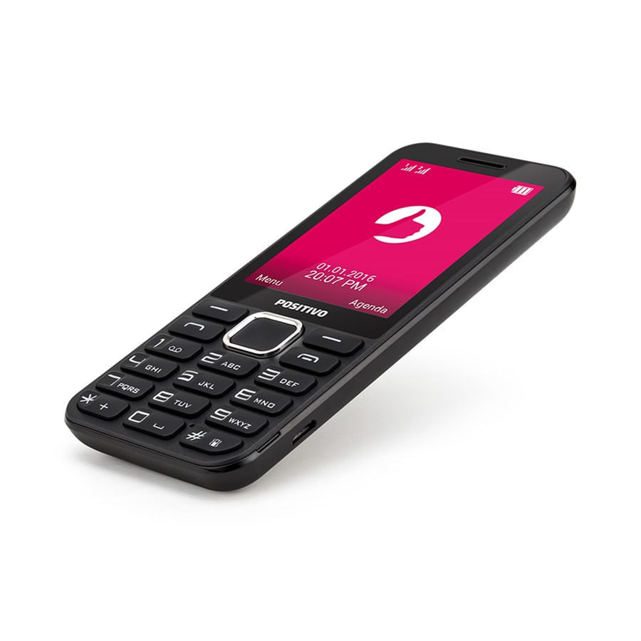 Encontraproduto.com.br - Celular Positivo P28 Dual Chip Câmera Traseira 0.3MP Tela 2.8