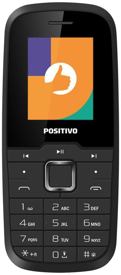 Encontraproduto.com.br - Celular Positivo P26 32MB Tela 1.8