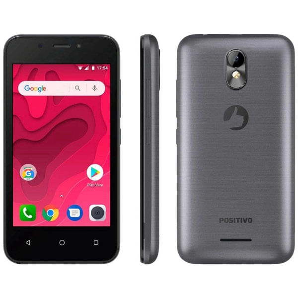 Encontraproduto.com.br - Smartphone Positivo S431 Twist 3 Mini 16GB 512MB RAM Tela 4