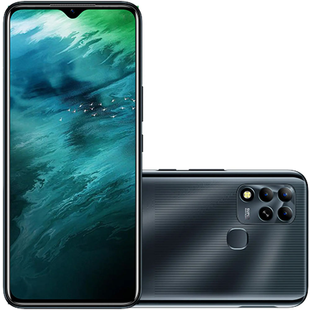 Encontraproduto.com.br - Smartphone INFINIX HOT 11 128 GB Câmera Triple até 50 MP 6000 mAhTela 6,82” de 90 Hz HD Dual Chip 4GB RAM – Preto