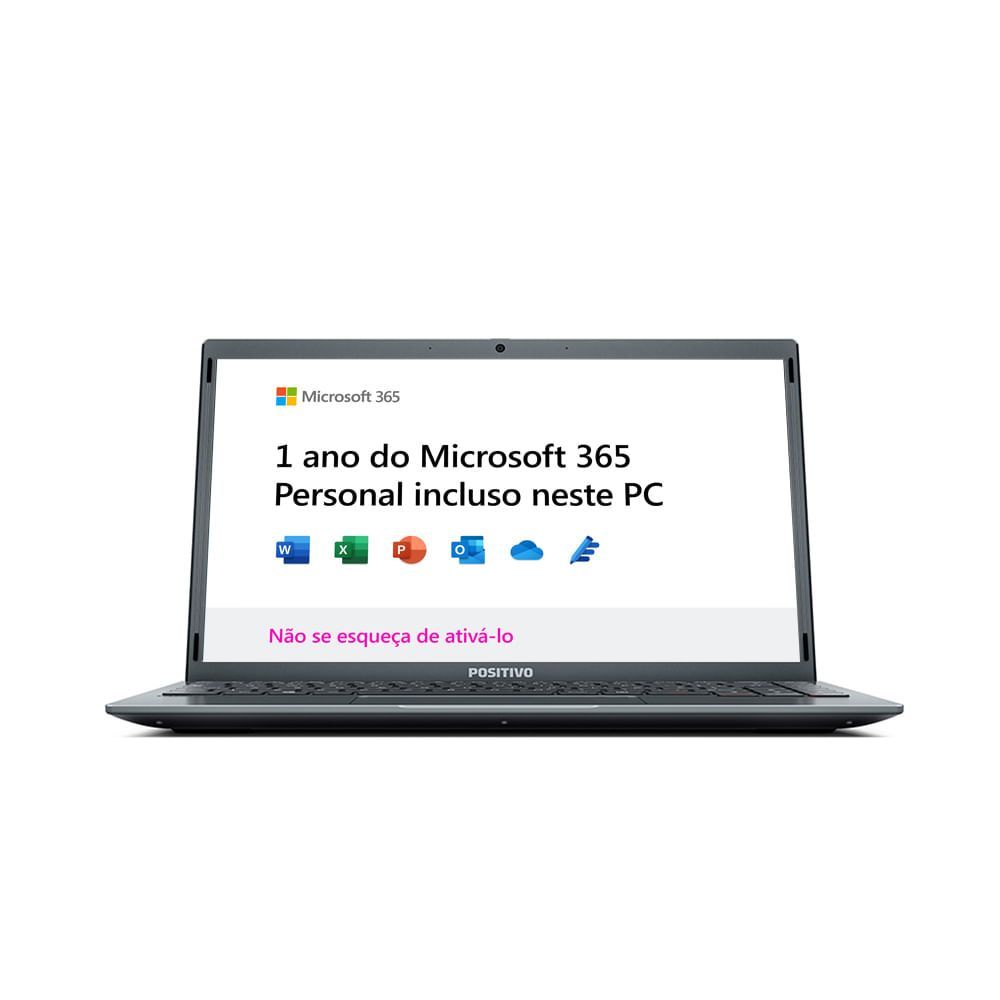 Encontraproduto.com.br - Notebook Positivo Motion Q4128b Intel® Quad-core™ Windows 10 Home Tela 14