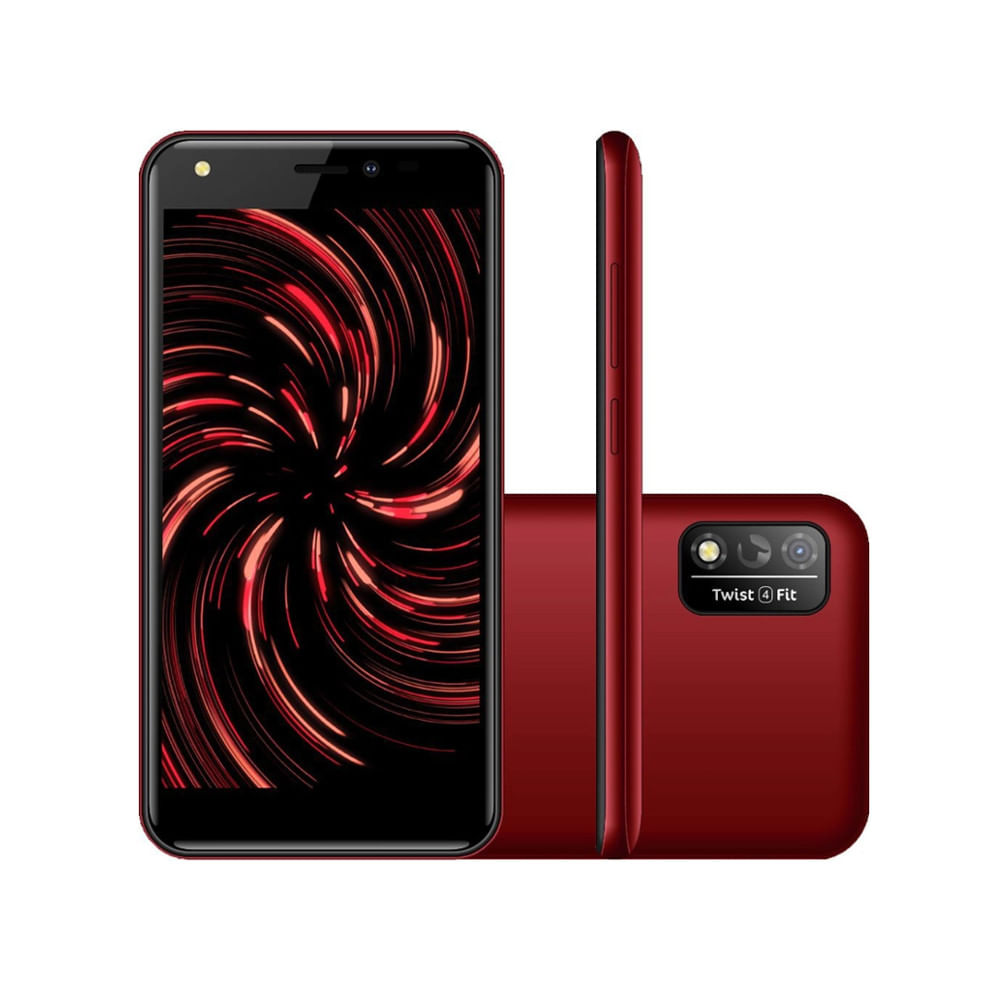 Encontraproduto.com.br - Smartphone Positivo Twist 4 Fit S509N 32GB 1GB RAM Tela 5