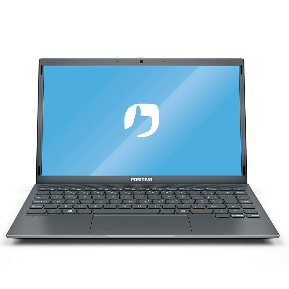 Encontraproduto.com.br - Notebook Positivo Motion Q4128C Processador Atom 4GB 128GB Windows 10 Tela LCD 14