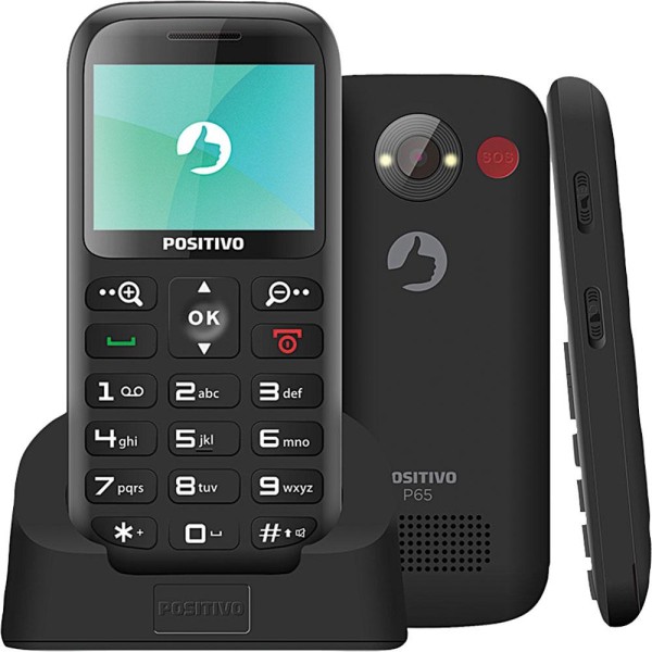 Encontraproduto.com.br - Celular Positivo P65 Dual Chip Tela 1.8