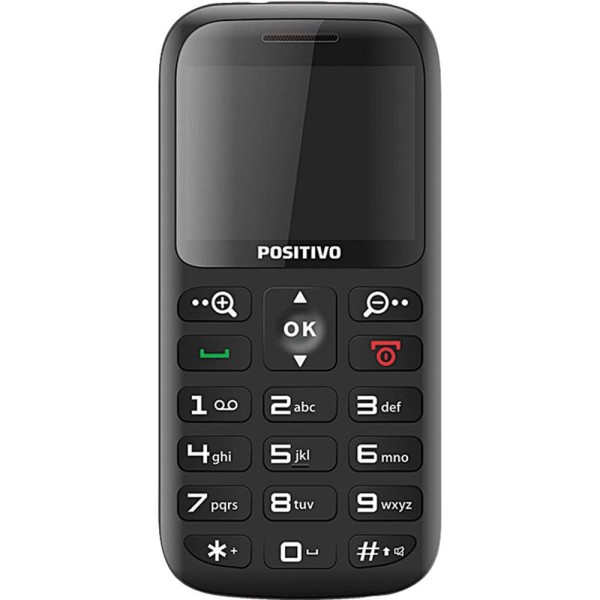 Encontraproduto.com.br - Celular Positivo P65 Dual Chip Tela 1.8