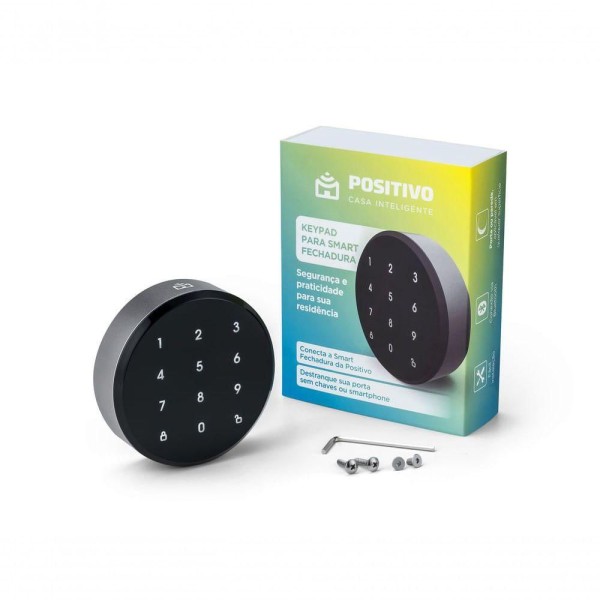 Encontraproduto.com.br - Keypad para smart fechadura Positivo Casa Inteligente