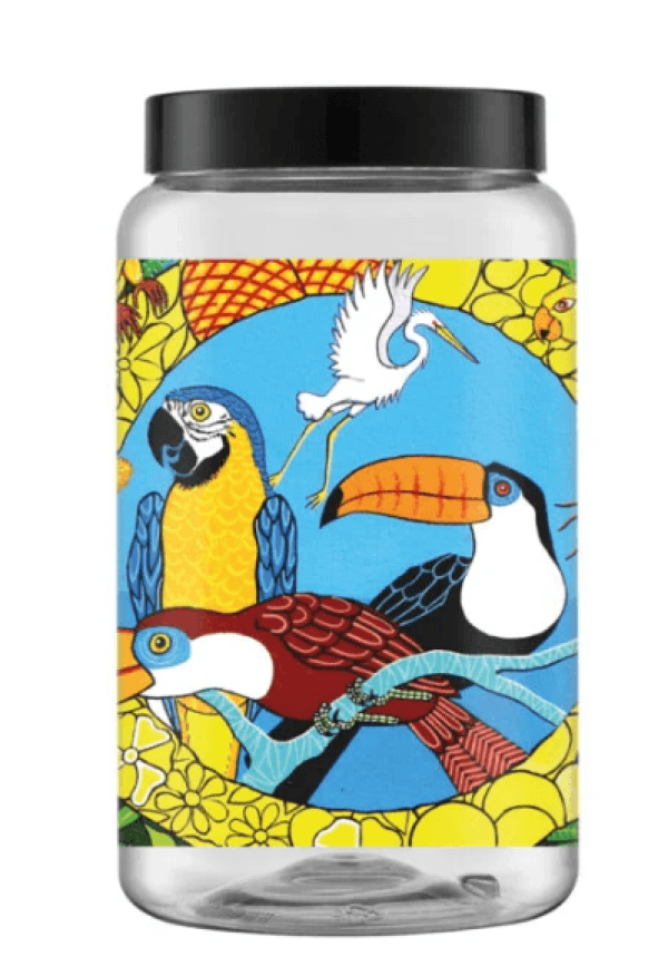 Pote Mantimento Redondo Fauna 1450ML - BANDEIRANTE