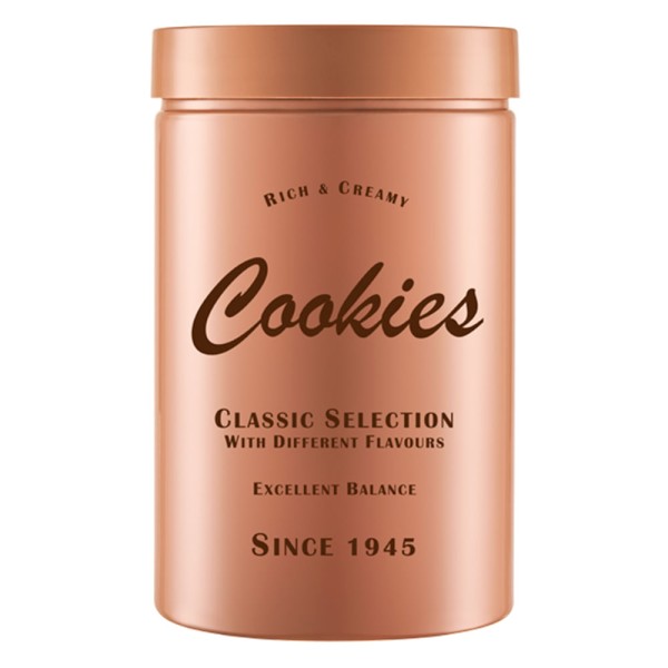 Encontraproduto.com.br - Pote Mantimento Plástico Vanilha Cookies Bandeirante 1.5L 8898