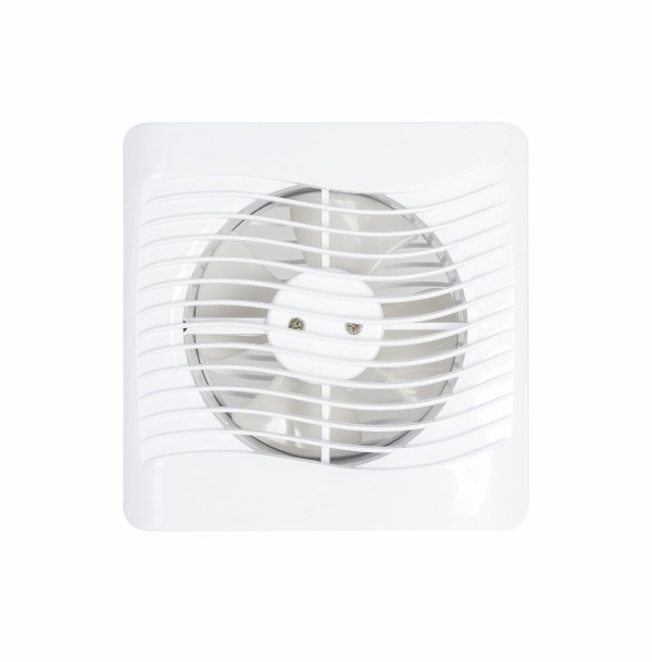 Encontraproduto.com.br - Exaustor Quadrado de Parede e Teto Para Banheiro Lavanderia e Closet ITC com Grade Removível Branco 15cm 220V