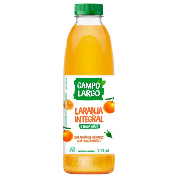 Encontraproduto.com.br - Suco de Laranja Integral Campo Largo 900ml