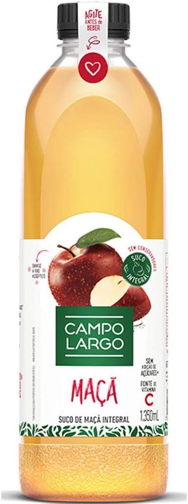 Encontraproduto.com.br - Suco de Maçã Campo Largo Integral Pet com 1,35L