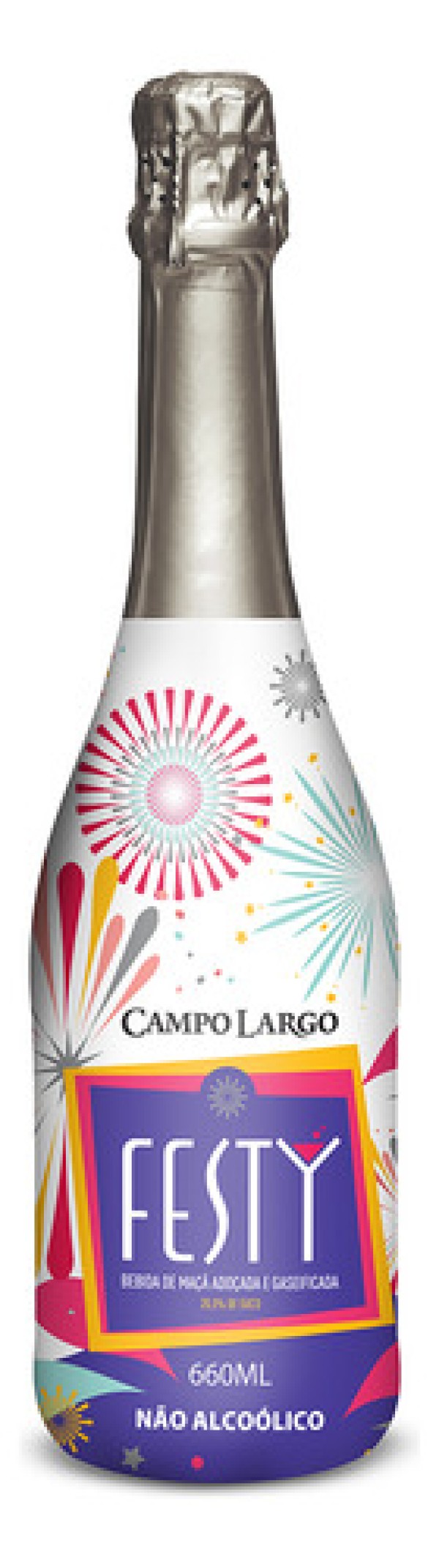 Encontraproduto.com.br - Espumante sem Álcool Festy Campo Largo 660ml