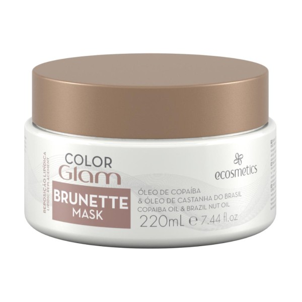 Encontraproduto.com.br - Kit Ecosmetics Color Glam Brunette Máscara, Elixir Bifasico