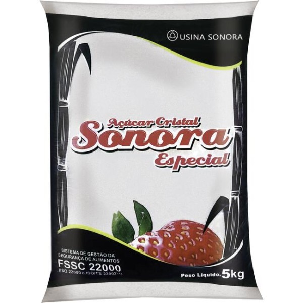 Encontraproduto.com.br - Açúcar Sonora Cristal Pacote com 5kg