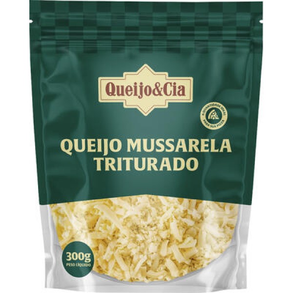 Encontraproduto.com.br - Queijo Mussarela Queijo & Cia Triturado Pacote com 300g