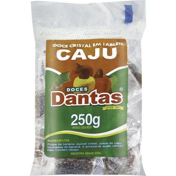 Encontraproduto.com.br - Doce de Caju Dantas Pacote com 250g