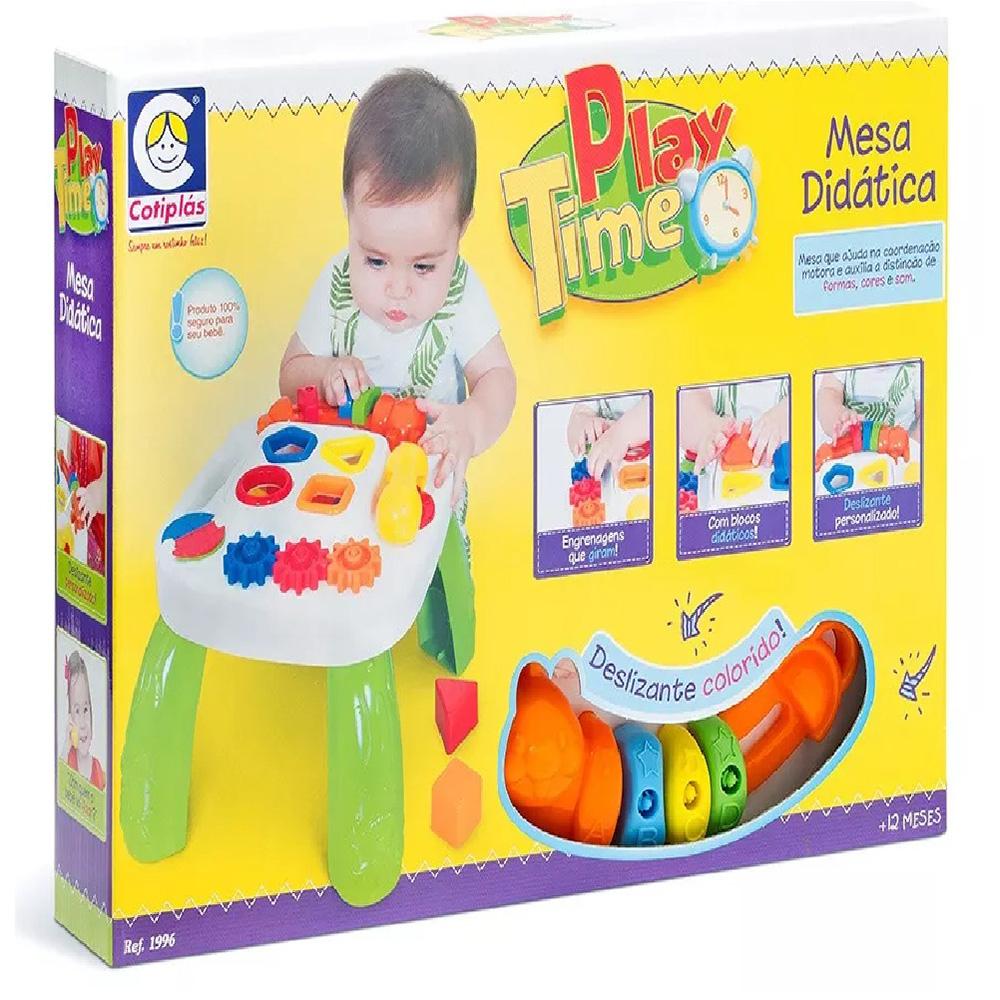 Encontraproduto.com.br - Play Time Mesa Didática Cotiplás- Sortido
