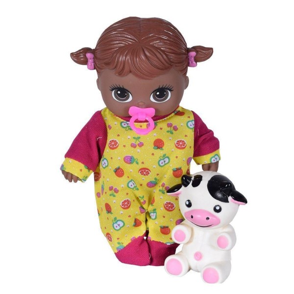 Encontraproduto.com.br - Boneca Pop Surprise Negra com Bichinho Surpresa Cotiplás