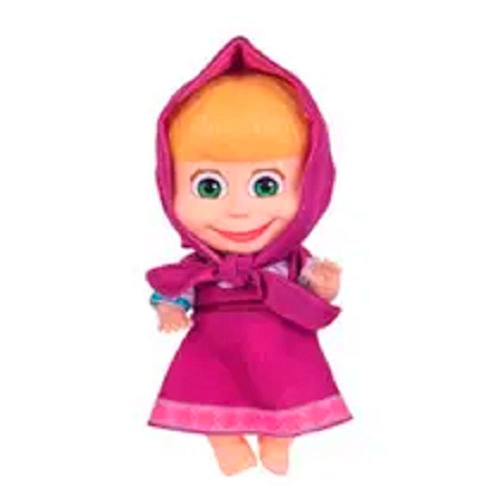 Encontraproduto.com.br - Boneca - Masha em vinil - 18 cms COTIPLAS