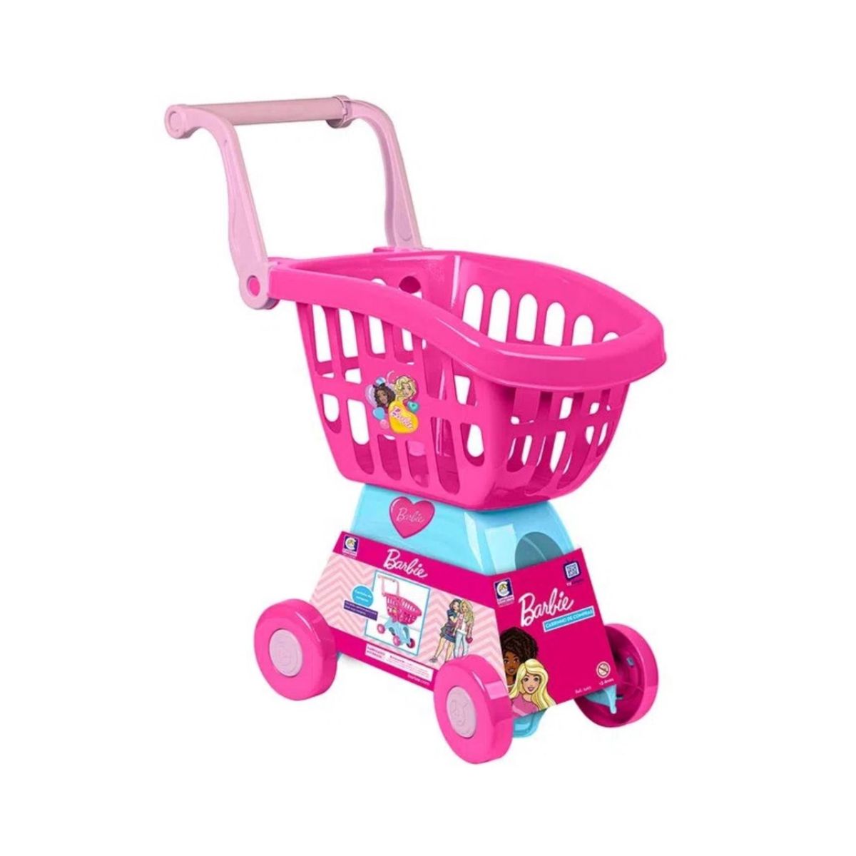 Encontraproduto.com.br - Carrinho de Compras - Barbie Chef - Rosa COTIPLAS