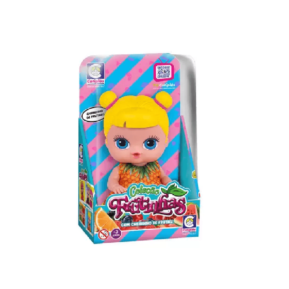 Encontraproduto.com.br - Boneca Frutinhas com Cheiro de Abacaxi - Cotiplás