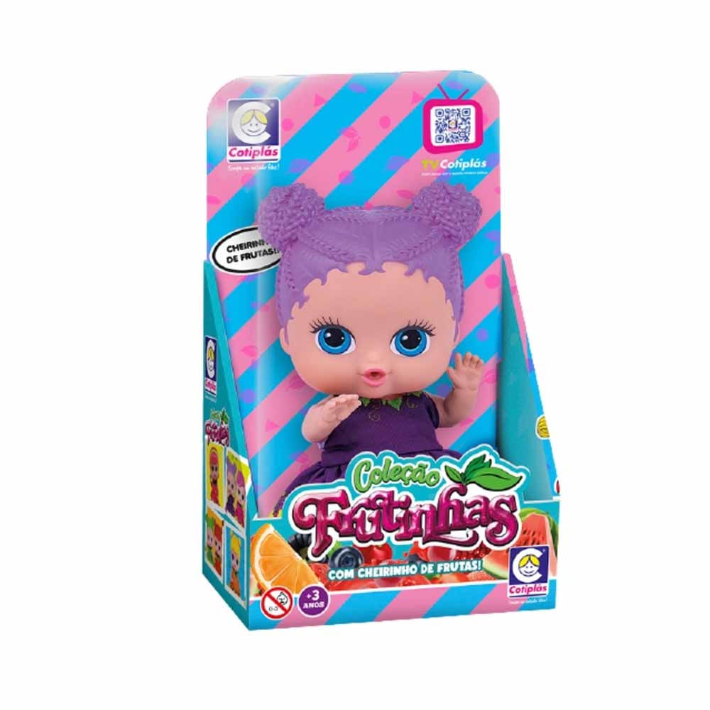 Encontraproduto.com.br - Boneca Frutinhas com Cheiro de Uva - Cotiplás
