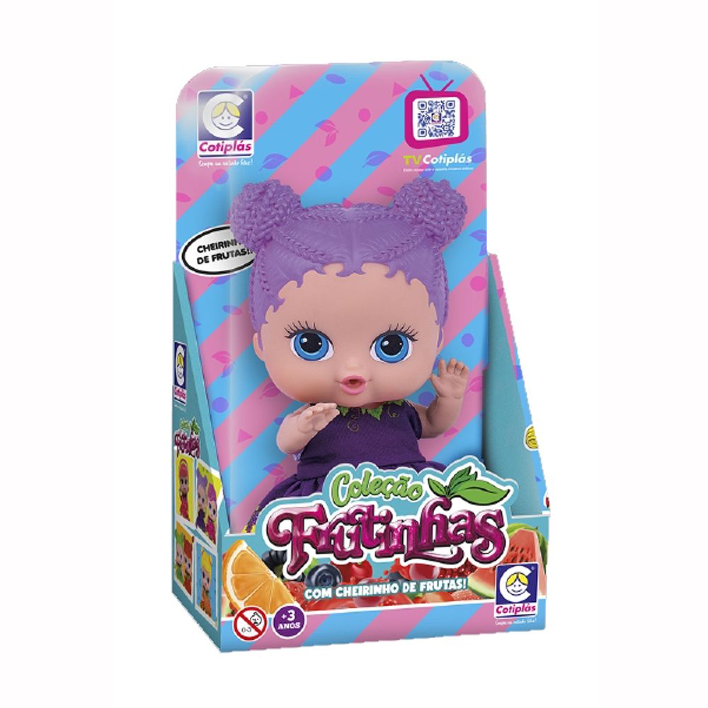 Encontraproduto.com.br - Boneca Frutinhas com Cheiro de Uva - Cotiplás