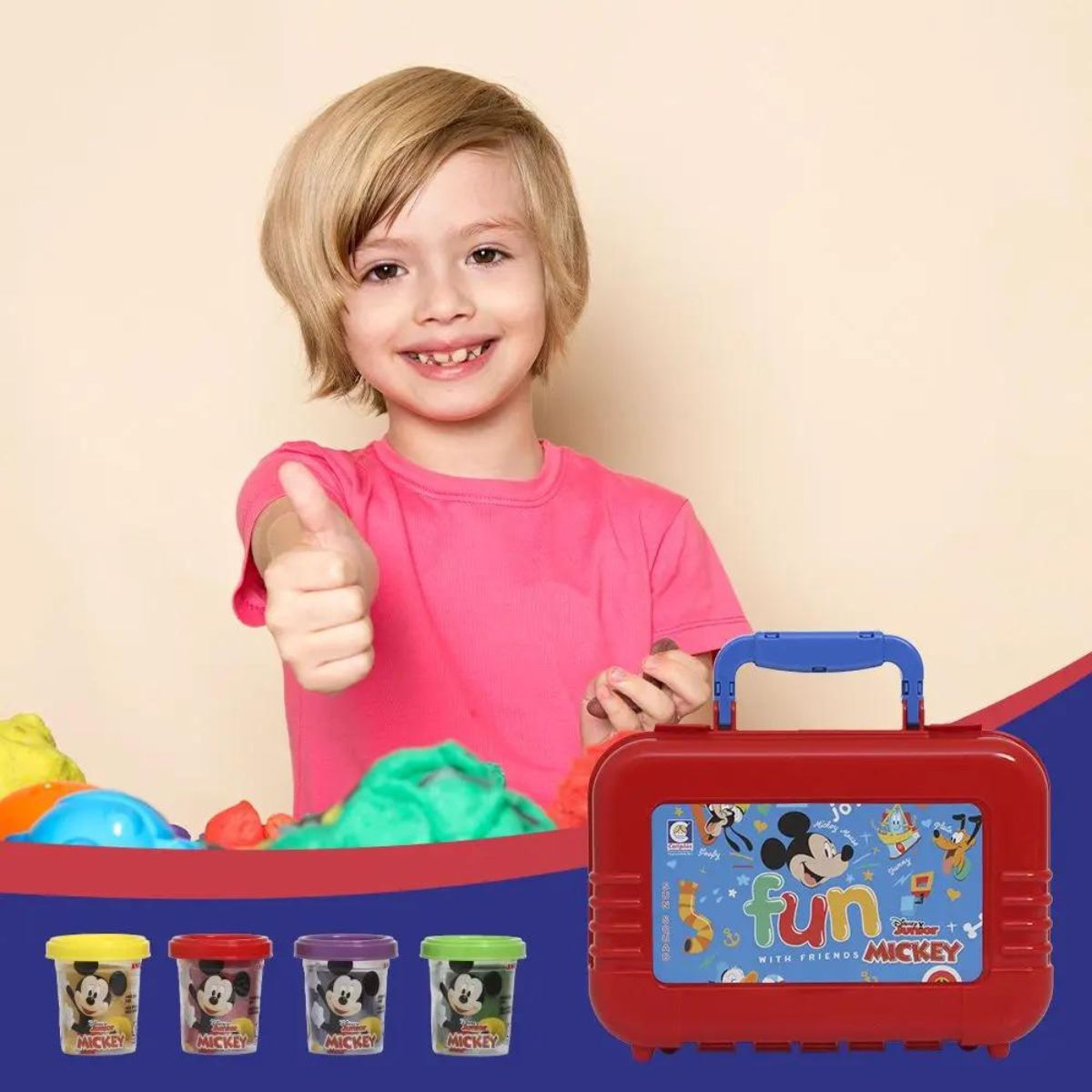 Encontraproduto.com.br - Lancheira do Mickey com Massinha Cotiplas 2682
