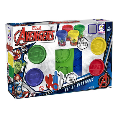 Brinquedo com Massinha Spidey e Amigos Cotiplas 2700