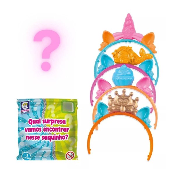 Encontraproduto.com.br - Boneco Ponei Rainbow Surprise Cotiplas 2711