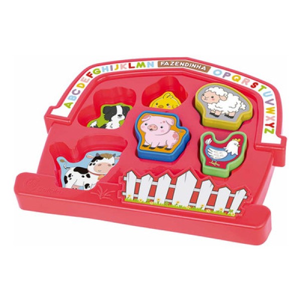 Encontraproduto.com.br - Kit Animais E Fazendinha Play Time - Cotiplas 2721