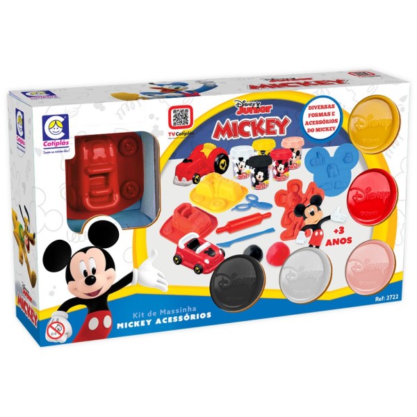 Encontraproduto.com.br - Massinha do Mickey com Acessórios Cotiplas 2722