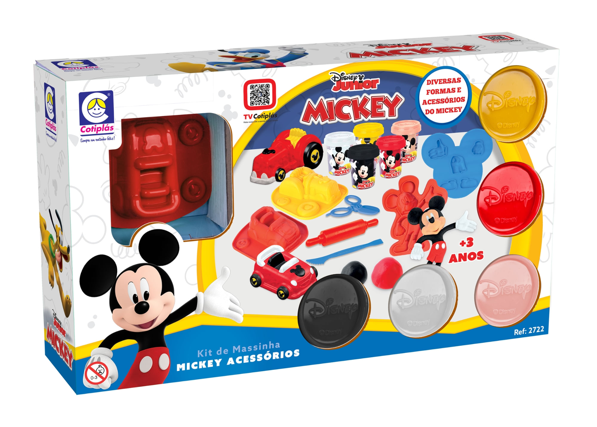Encontraproduto.com.br - Massinha do Mickey com Acessórios Cotiplas 2722
