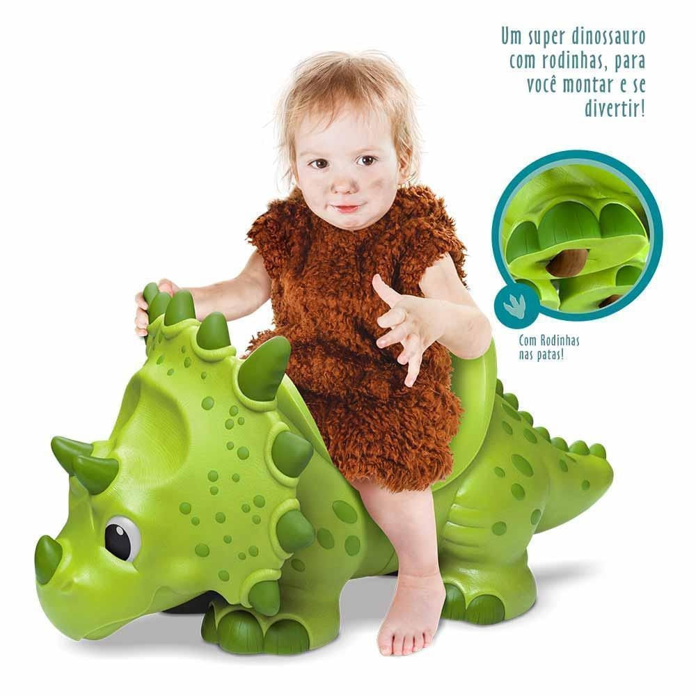 Encontraproduto.com.br - Andador Infantil - Dinossauro - Roma Babies