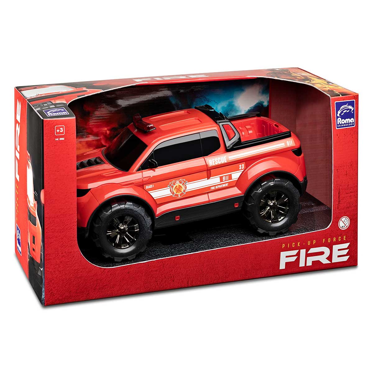 Encontraproduto.com.br - Carro Pick-Up Roma Force Fire 992