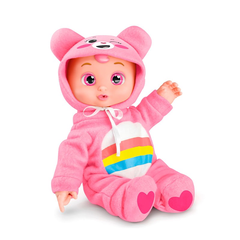 Boneca - Lilty Kids - Ursinhos Carinhosos - Rosa ROMA JENSEN