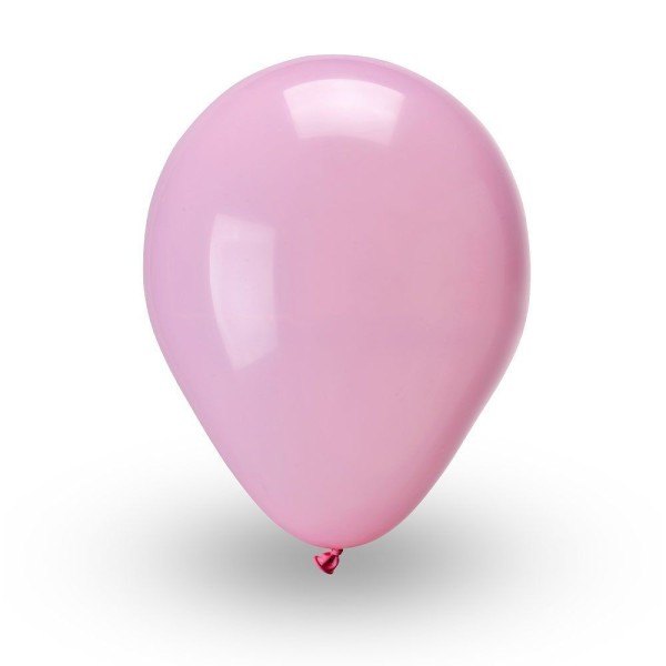 Encontraproduto.com.br - Balão GranFesta Redondo Tamanho 9 Rosa Bebê c/50 - Pic Pic