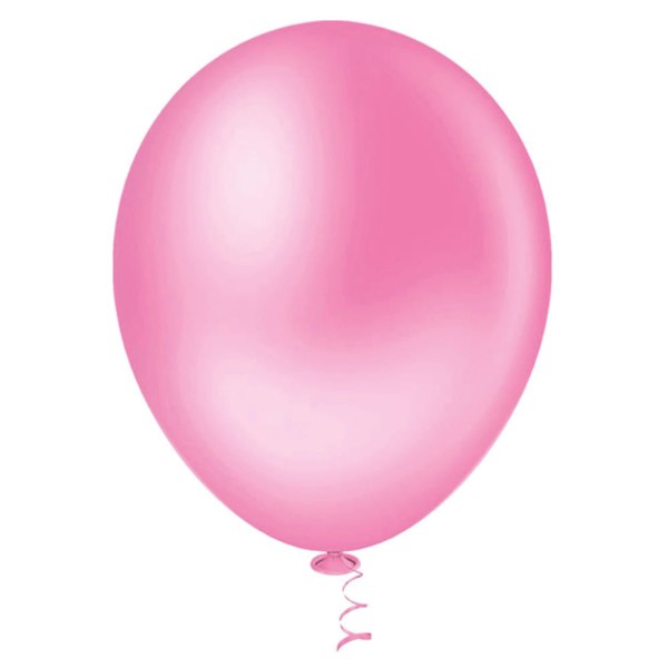Encontraproduto.com.br - Balão Liso Rosa Forte Tamanho 7 c/50 - Pic Pic