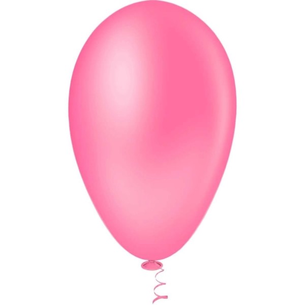 Encontraproduto.com.br - Balão Liso Rosa Forte Tamanho 7 c/50 - Pic Pic