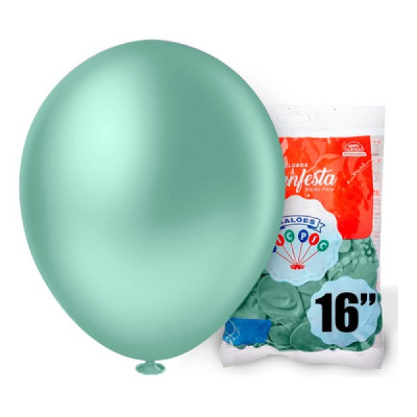 Encontraproduto.com.br - Balao Liso 16 Red Branco C-12 Pic Pic