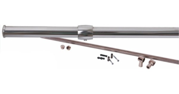 Suporte Aéreo 4424 para Acessórios de Cozinha 5/8x900mm Cromado Jomer