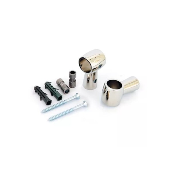 Encontraproduto.com.br - Suporte Aéreo 4424 para Acessórios de Cozinha 5/8x900mm Cromado Jomer
