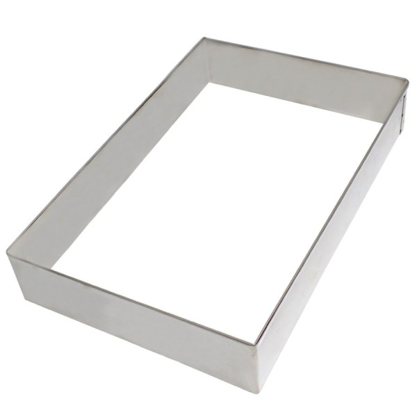 Encontraproduto.com.br - Aro Cortador Retangular 22x34x6cm un ROLDAN
