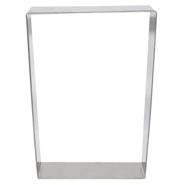 Encontraproduto.com.br - Aro Cortador Retangular 22x34x6cm un ROLDAN