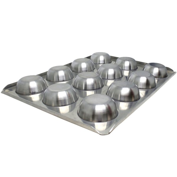 Encontraproduto.com.br - Bandeja para Pão de Queijo G com 12 Cavidades un ROLDAN