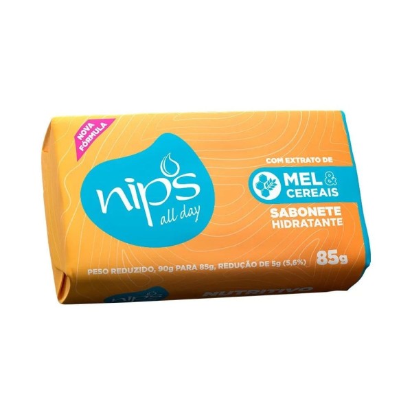 Encontraproduto.com.br - SABONETE EM BARRA NIPS MEL E CEREAIS 85G