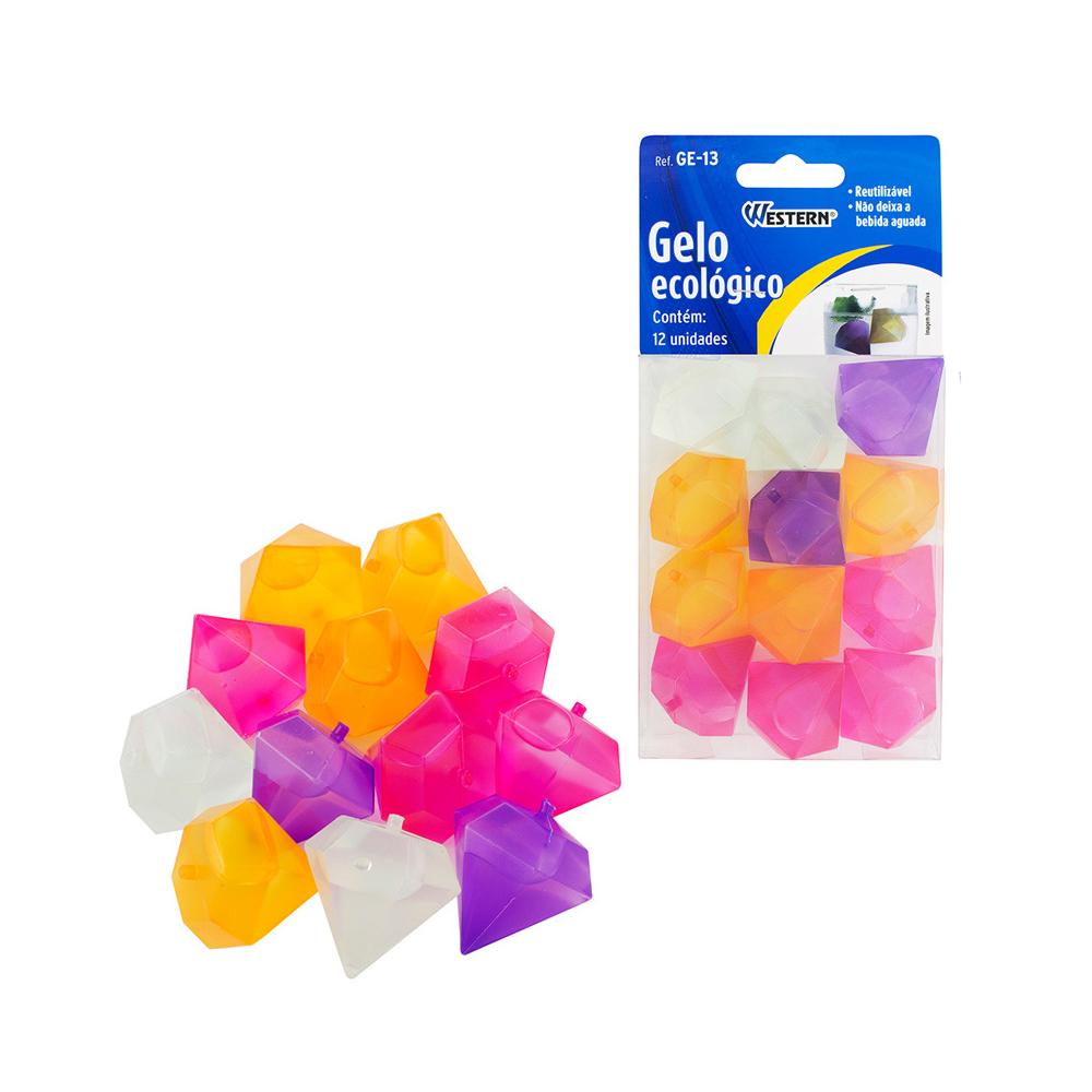 Encontraproduto.com.br - Gelo Ecológico Com 12 Unidades Etilux
