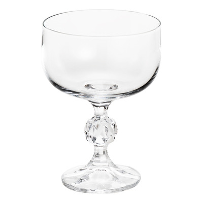 Encontraproduto.com.br - Taça com Pé de Cristal Klaudie 200 ml 6 Peças Bohemia