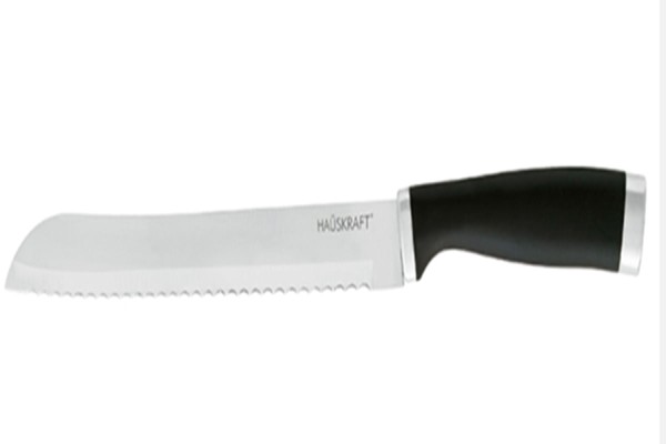 Encontraproduto.com.br - Faca Aço Ino 32cm Serra Pão Torta Bolo