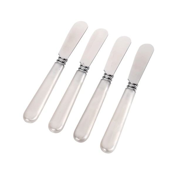 Encontraproduto.com.br - Espátula Para Manteiga de Inox Haüskraft com Cabo Perolado 4 Peças